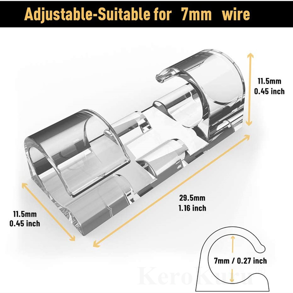 Self Adhesive Cable Clips - Image 2
